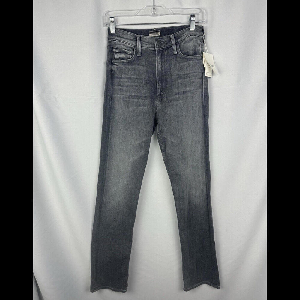 Mother High Waisted Rider Skimp Jeans Gray Size 26x29
